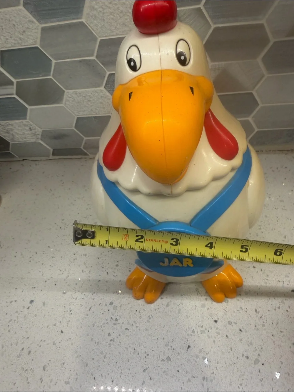 Vintage Rooster Cookie Jar that Crows (see video)! Rare find
